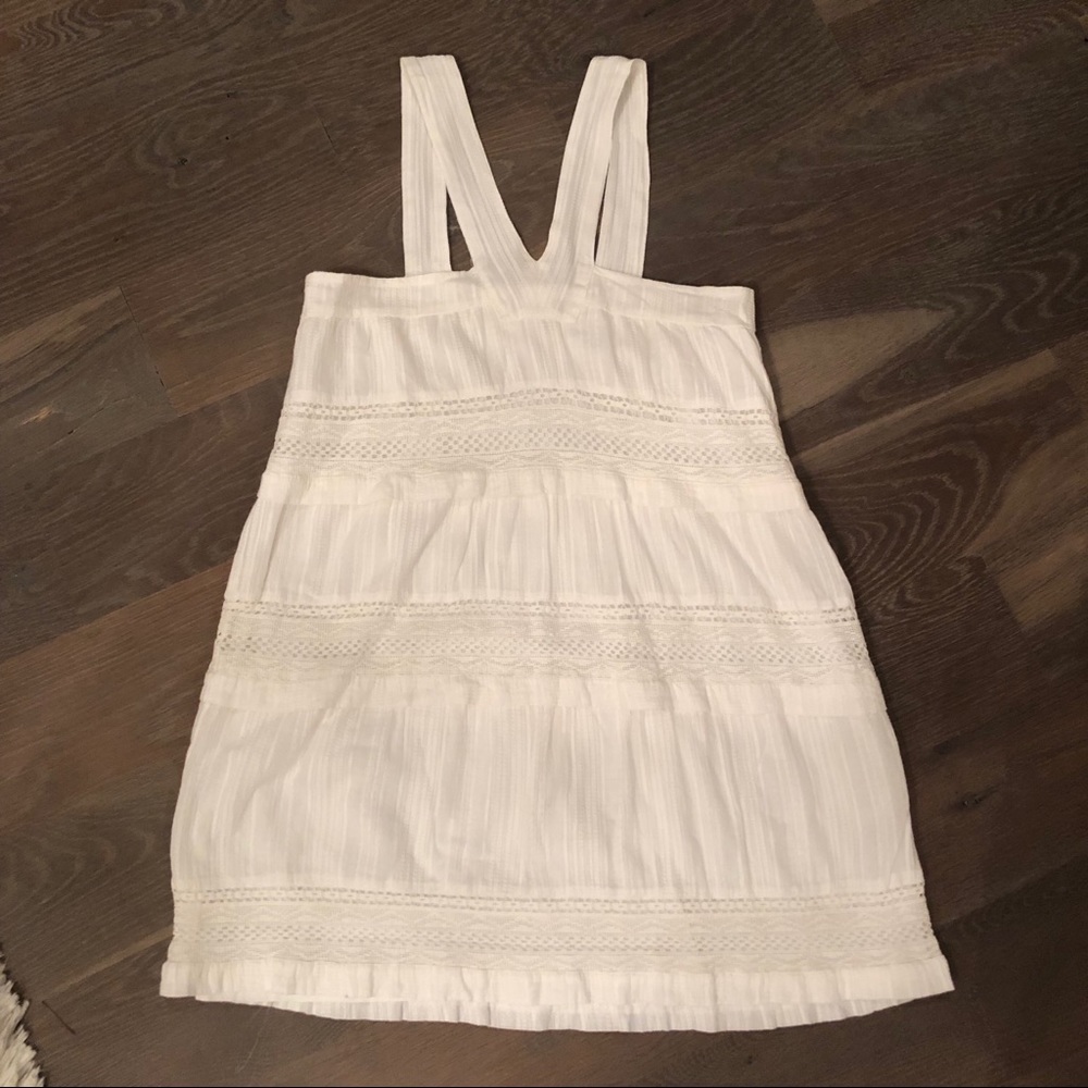 dra dress white xs